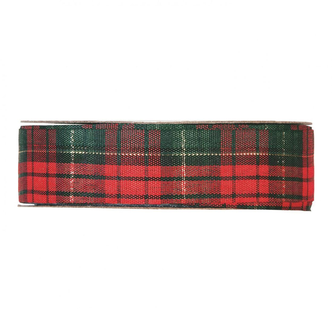 Piovaccari Nastro Natalizio Scozzese Rosso e Verde 40 mm x 45 m – Nastro Decorativo per Albero di Natale, Fiocchi e Confezioni Regalo