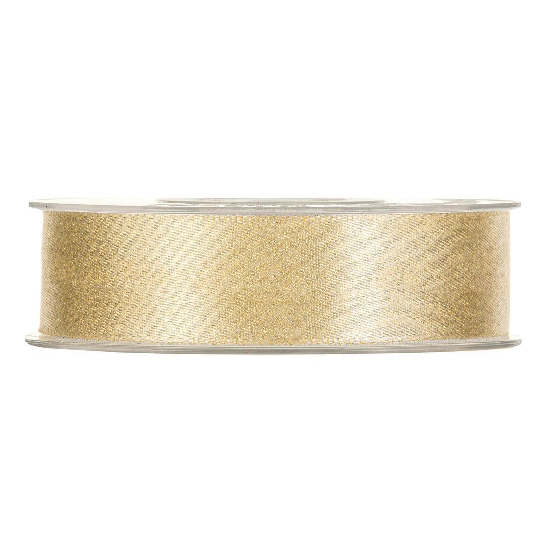 Piovaccari Nastro Natalizio Frederik Cream 25 mm x 25 m – Nastro Decorativo per Albero di Natale, Fiocchi e Confezioni Regalo