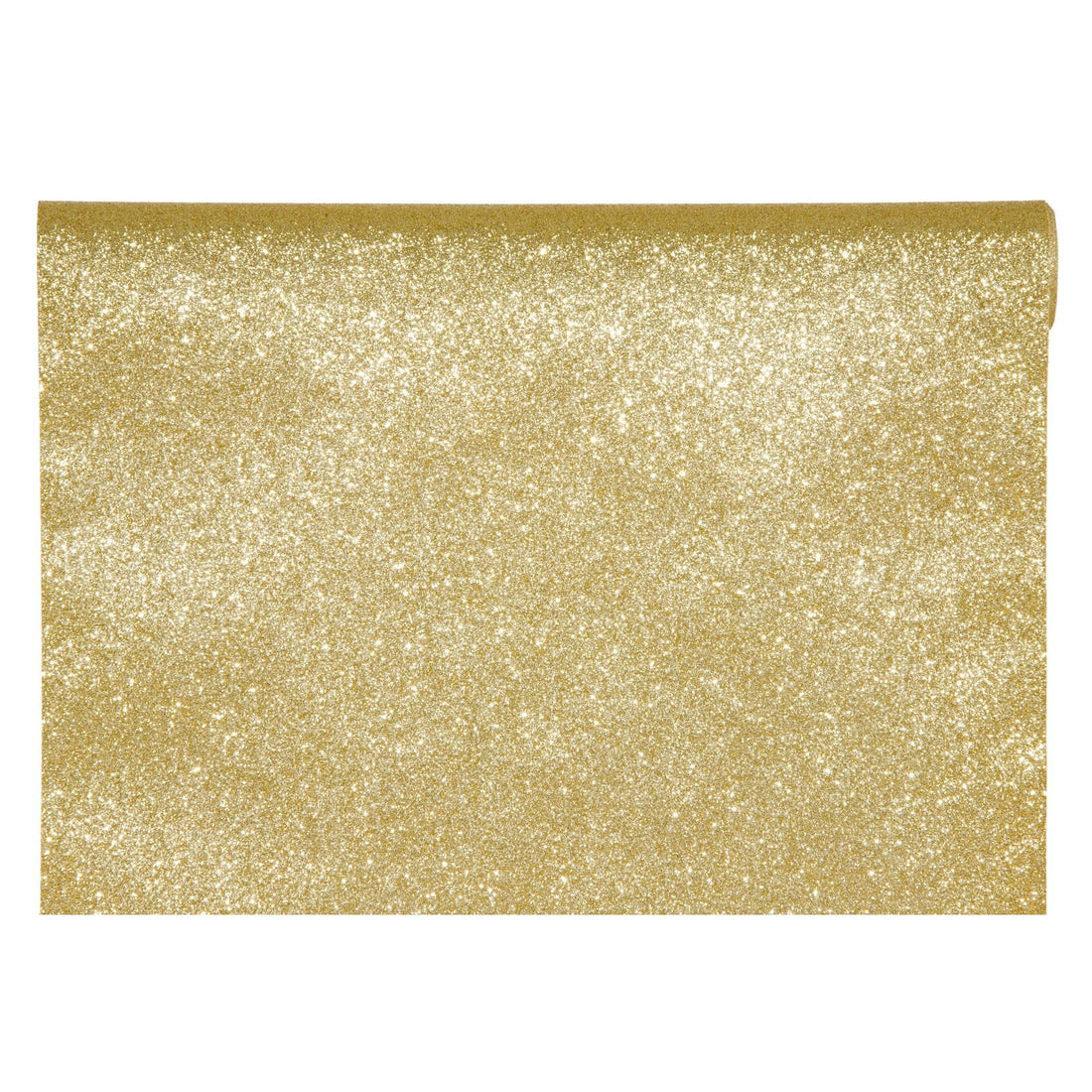 Piovaccari Runner Desirée Gold Oro 28 cm x 2,5 m – Runner Decorativo Natalizio per Tavola, Centrotavola e Addobbi di Natale