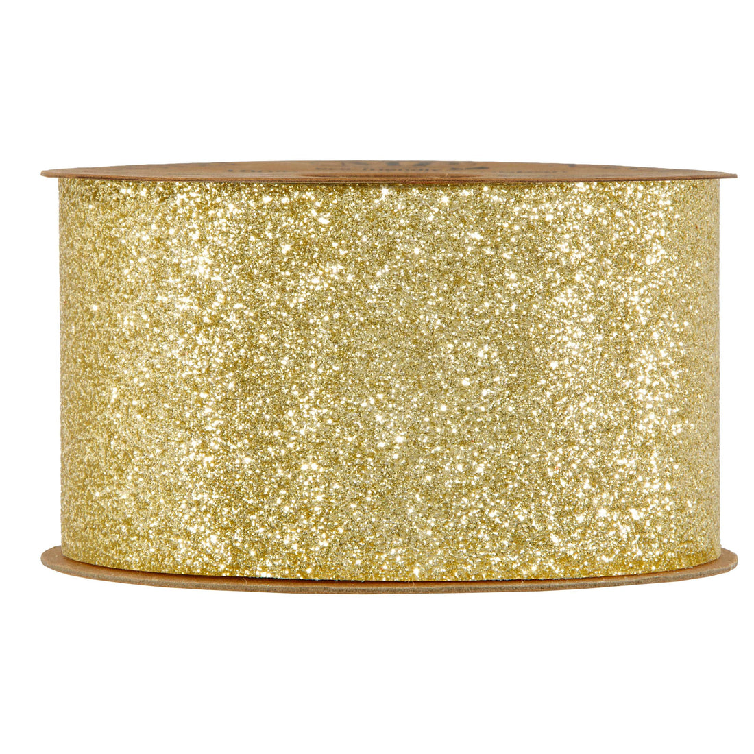Piovaccari Nastro Desirée Gold Oro 63 mm x 10 m – Nastro Decorativo Natalizio per Albero di Natale, Fiocchi e Confezioni Regalo
