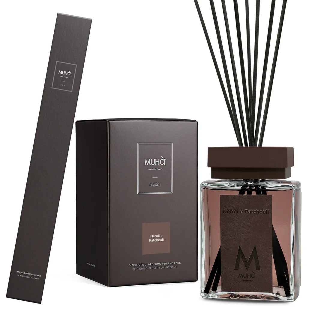 Muhà Lux Perfume Neroli e Patchouli 3000 ml – Profumatore Ambiente con Fragranza