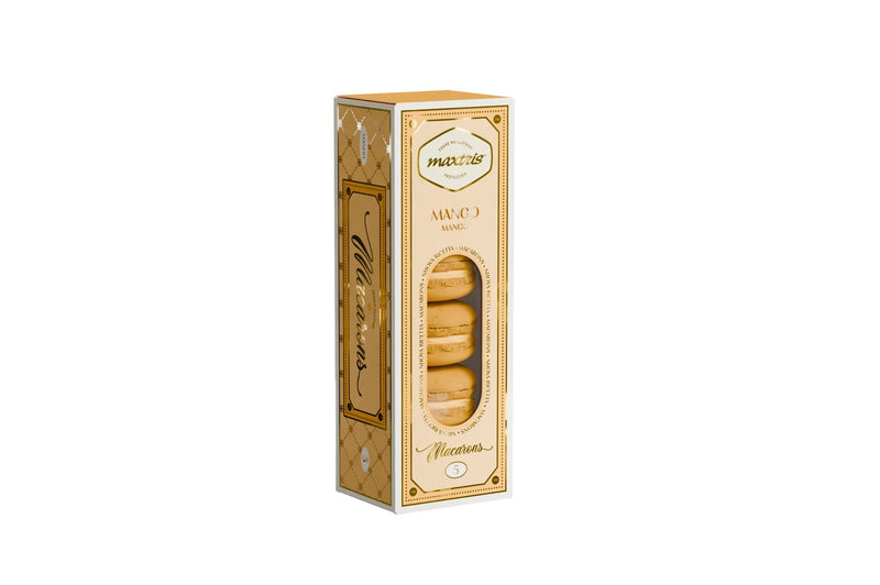 Maxtris 5 Macaron al Mango Senza Glutine – Dolcetti Francesi 70 g
