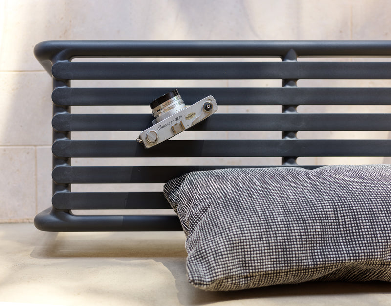 Nardi Doga Bench New Panchina da Esterno colore Pera 102,5 x 44 x 39 cm – Panchina Moderna per Giardino e Terrazzo