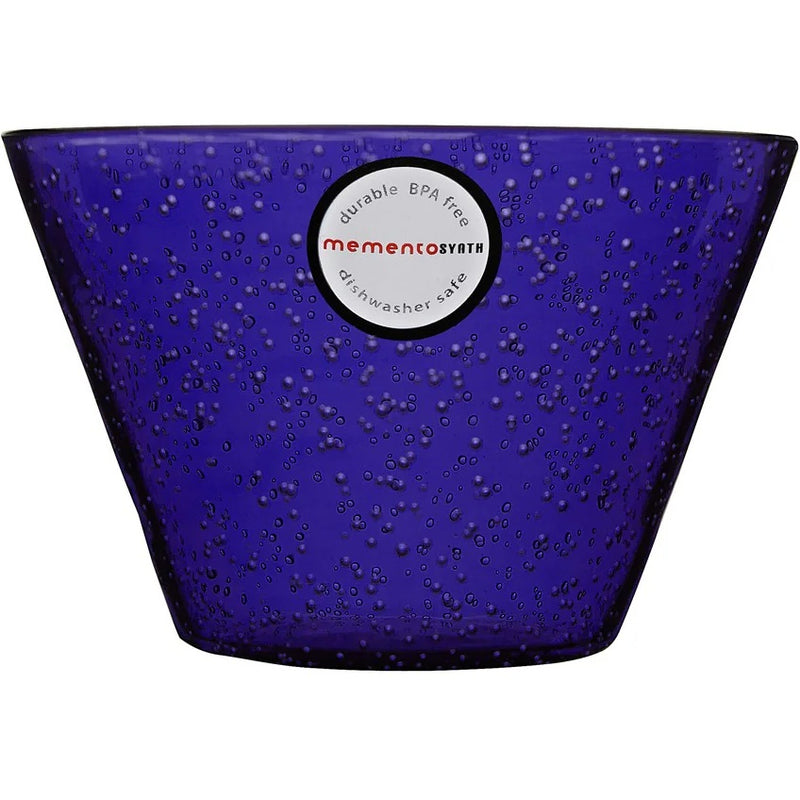 Zani Serafino Small Bowl Memento Synth in Metacrilato D 11,50 Cm Colore Blue V.