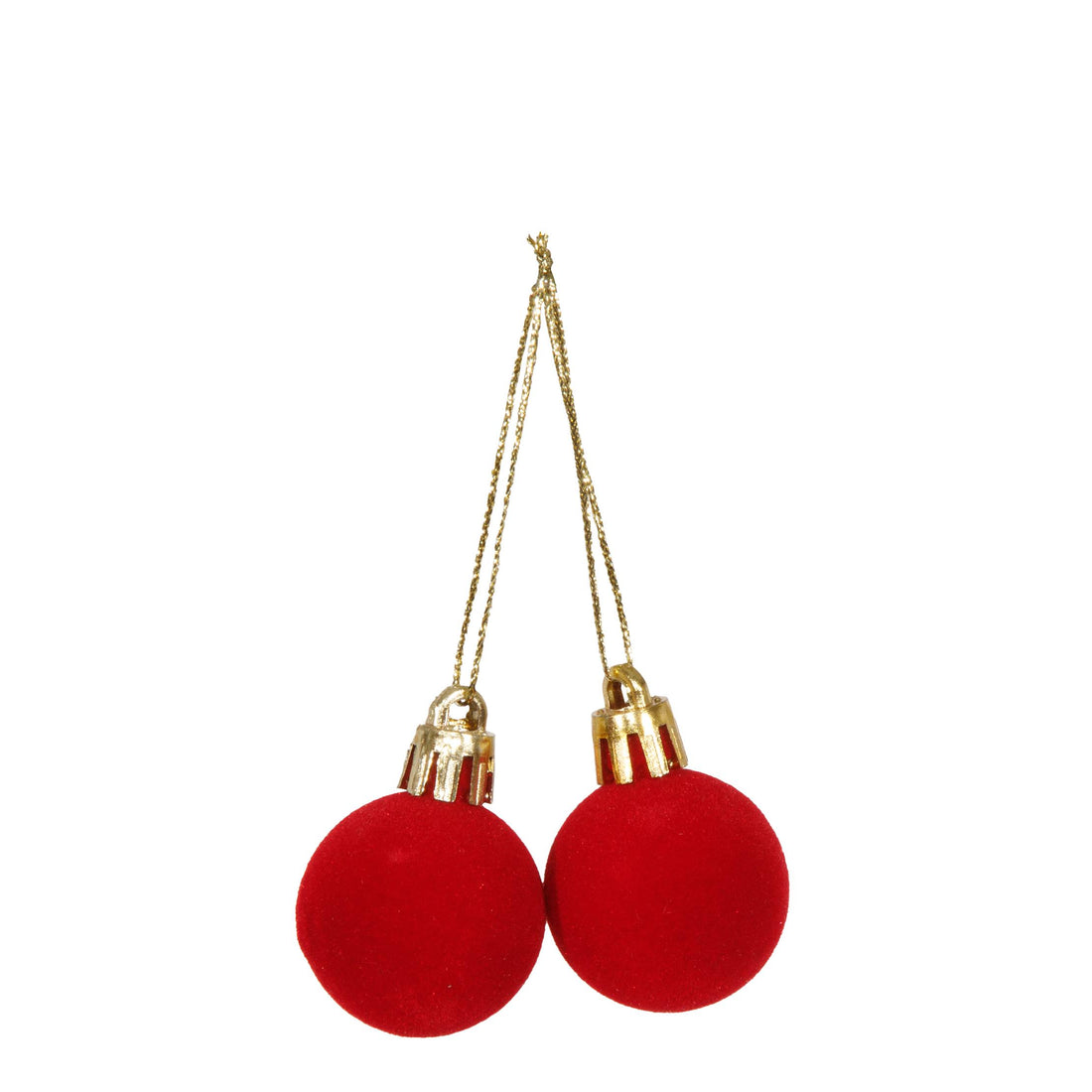 Piovaccari Set 12 Campanelle Natalizie Rosse Ø2 cm – Campanelline Decorative per Albero di Natale, Ghirlande, Addobbi e Fai da Te