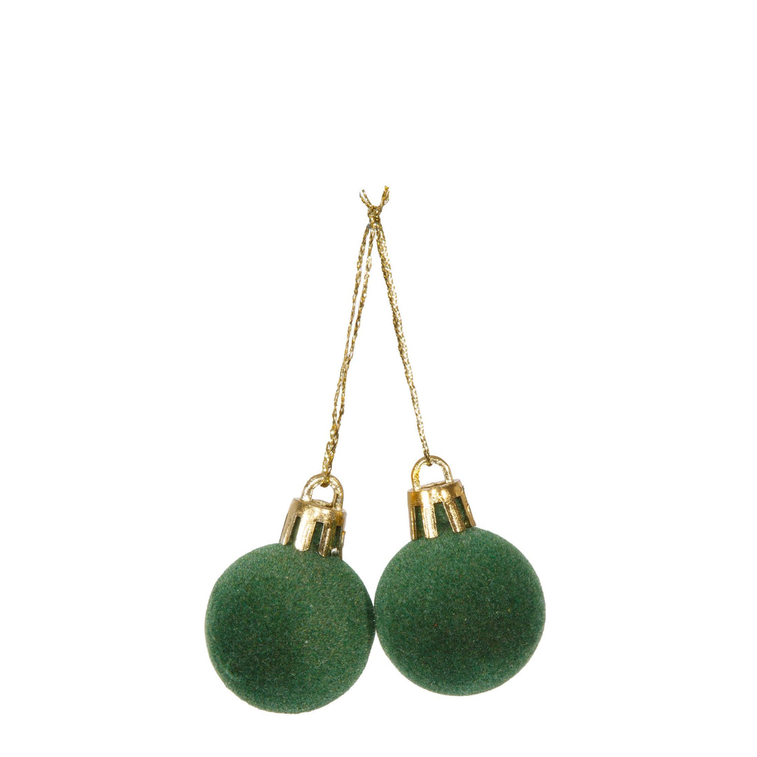 Piovaccari Set 12 Campanelle Natalizie Verde Scuro Ø2 cm – Campanelline Decorative per Albero di Natale, Ghirlande, Addobbi e Fai da Te