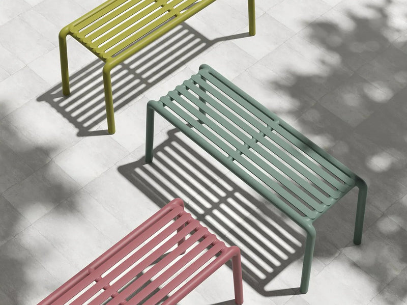 Nardi Doga Bench New Panchina da Esterno colore Pera 102,5 x 44 x 39 cm – Panchina Moderna per Giardino e Terrazzo