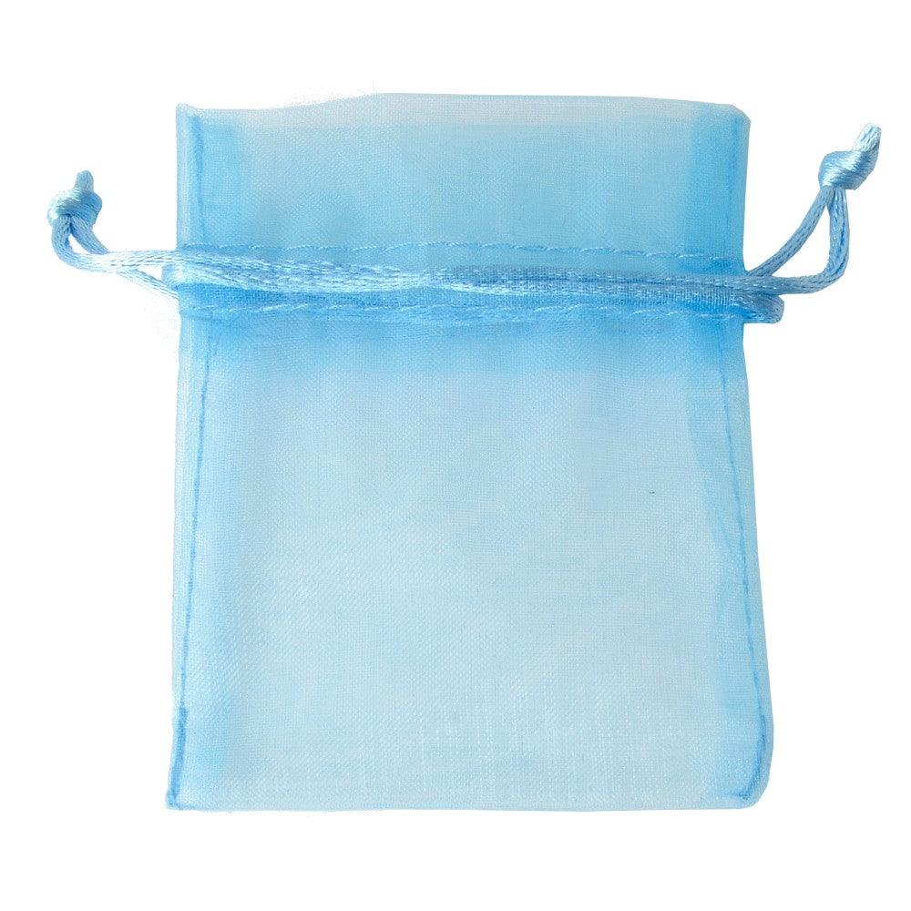 etm etm bag organza con tirante 8 x 10 cm sacchetto portaconfetti cielo 12 pz ean 8058269842987