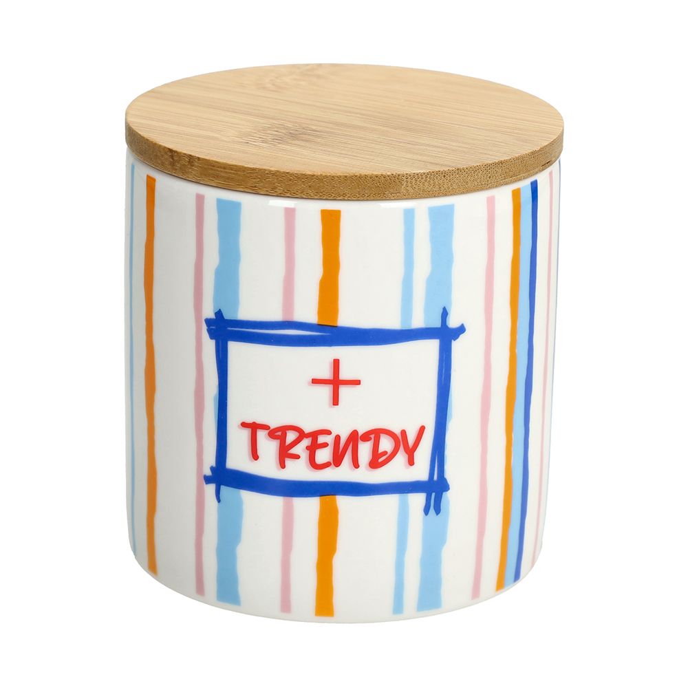 tognana tognana barattolo trendy good vibes 500 cc new bone china multicolor ean 8056444538397