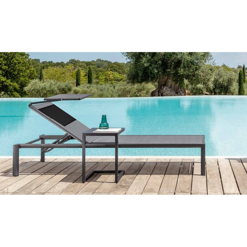 talenti talenti nunu parasole per lettino charcoal nero