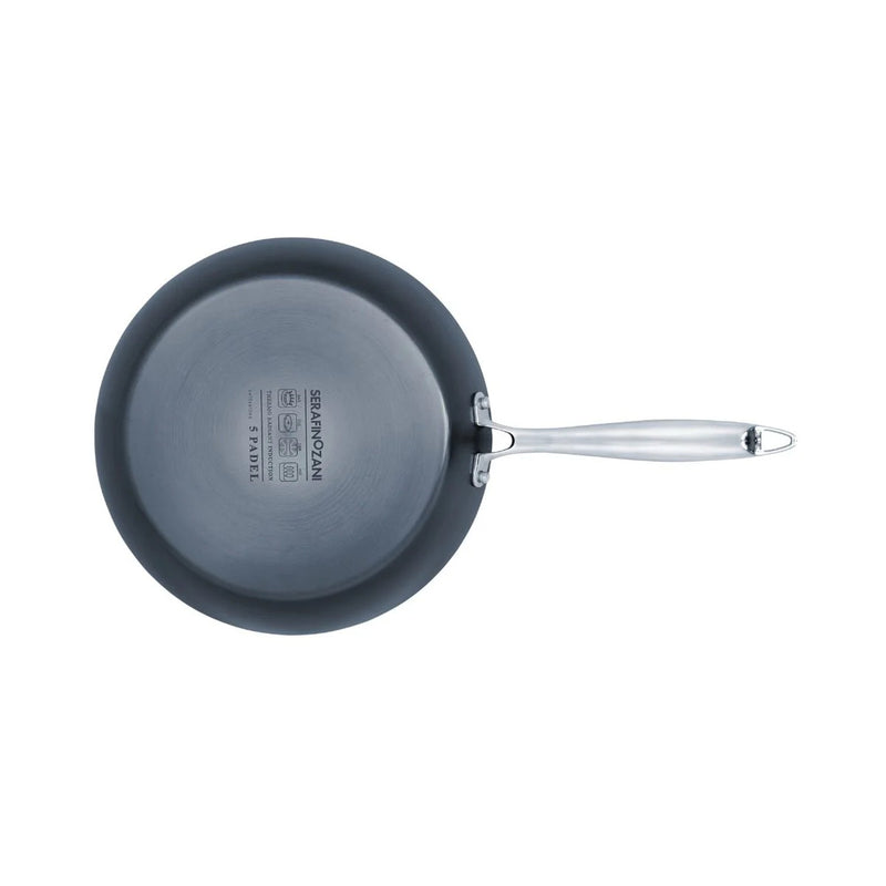 zani serafino zani serafino padella d 24 cm 5 padel in acciaio 3 ply padella professionale multistrato ean 8028460107727