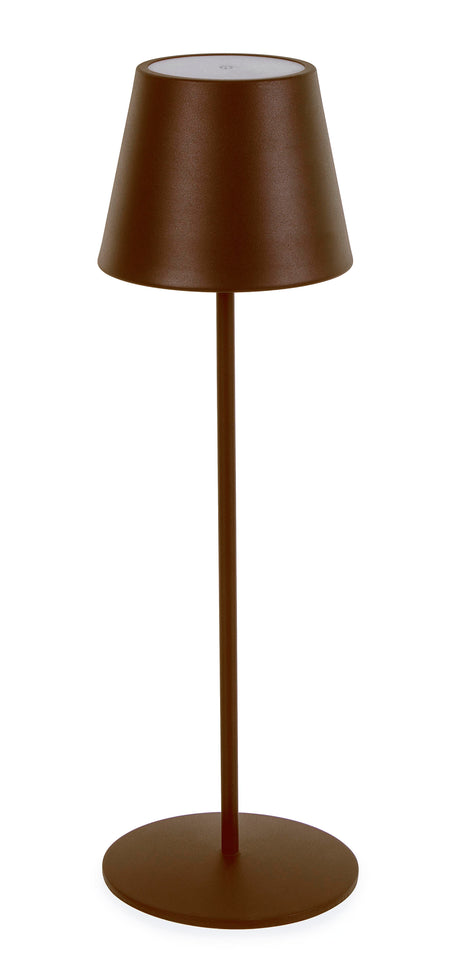 bizzotto bizzotto lampada tavolo etna h 38 cm led marrone ean 8051836453562