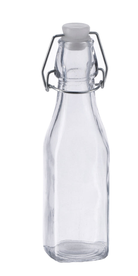 regalo italiano regalo italiano bottiglia vetro con tappo ermetico ass 250 ml h 20 cm trasparente 1 pz ean 8057586000568