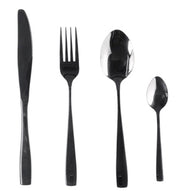Ad Trend Set 4 Posate Pacho in Acciaio Color Argento – Servizio Posate Elegante per la Tavola e la Casa