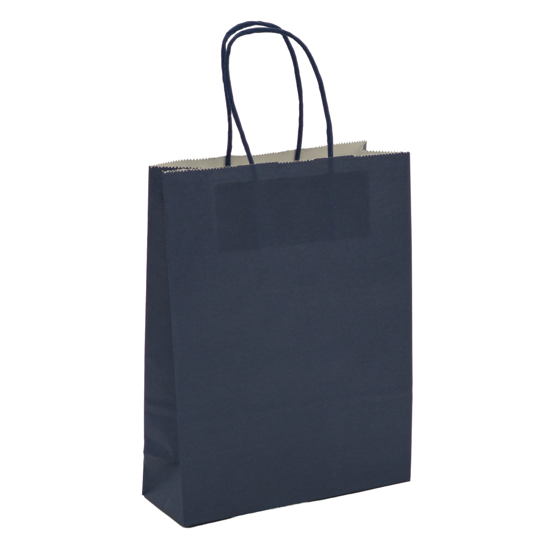 L'Arcolaio Shopper Kraft Blu Regali Natalizi 18x7x24 cm Cf 10 pz