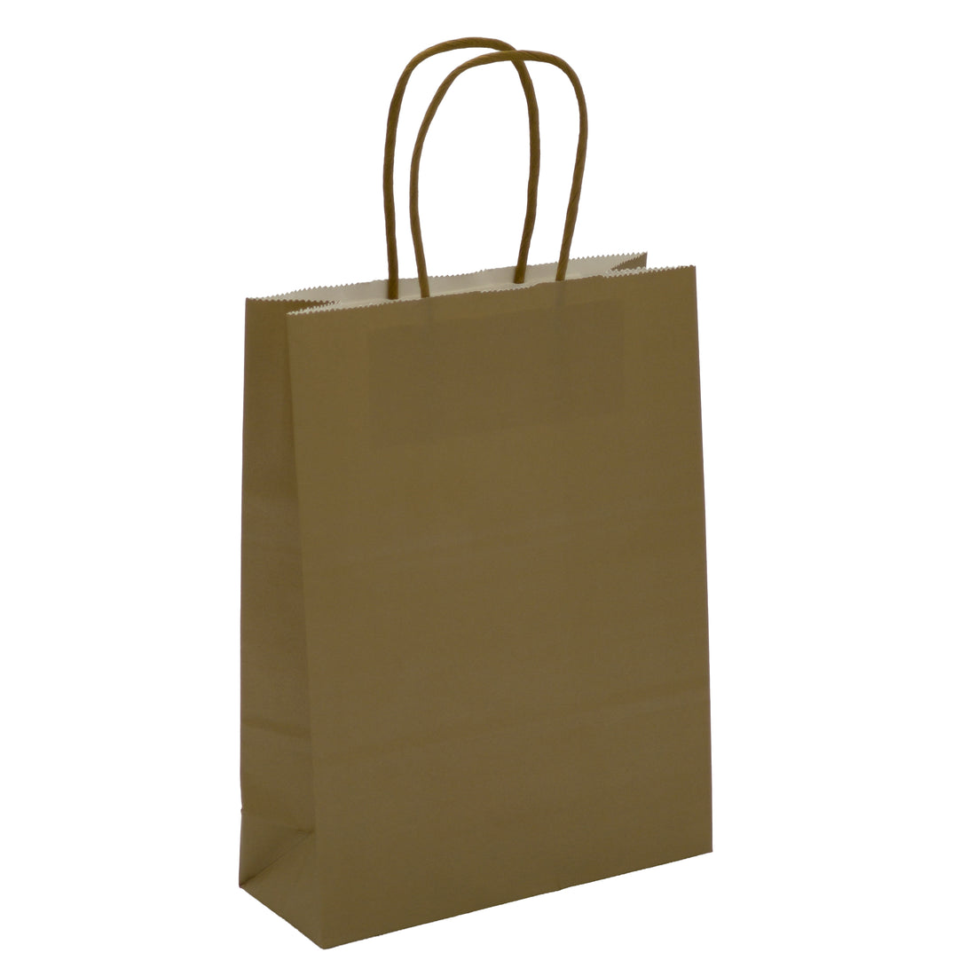 L'Arcolaio Shopper Kraft Oro Regali Natalizi 18x7x24 cm Cf 10 pz
