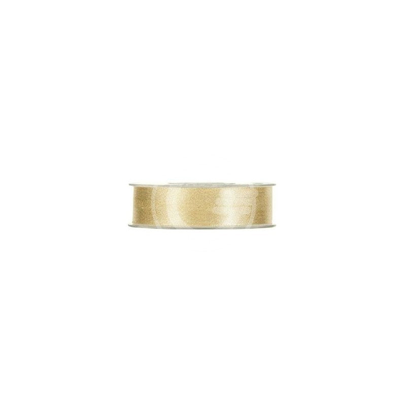 Piovaccari Nastro Natalizio Frederik Cream 25 mm x 25 m – Nastro Decorativo per Albero di Natale, Fiocchi e Confezioni Regalo