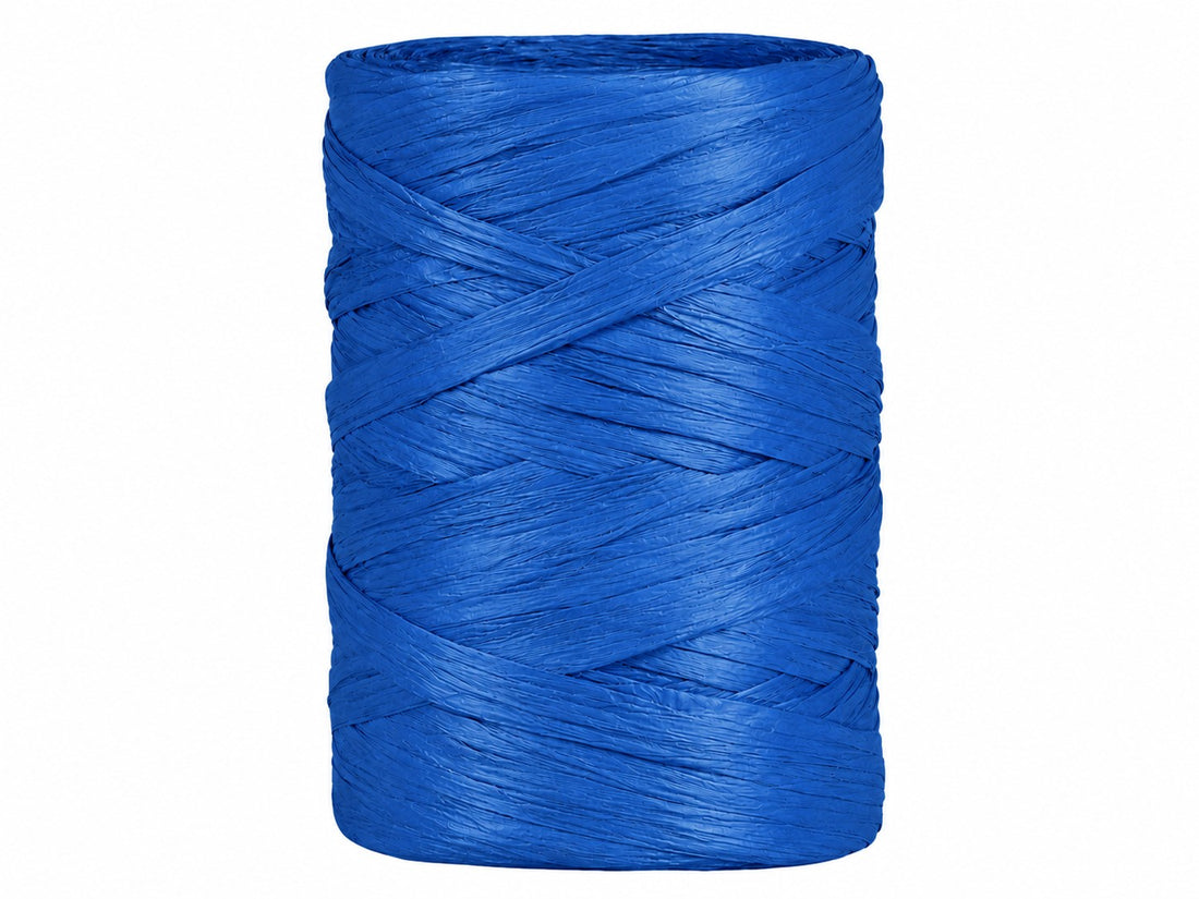 Piovaccari Paper Raphia Sky Blue 5-8 mm x 100 m – Rafia di Carta Azzurro Cielo per Decorazioni, Fiocchi, Confezioni Regalo e Fai da Te