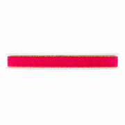 Piovaccari Nastro Velvet Dream Rosso 9 mm x 20 m – Nastro in Velluto Decorativo per Fiocchi, Confezioni Regalo, Addobbi Natalizi e Fai da Te