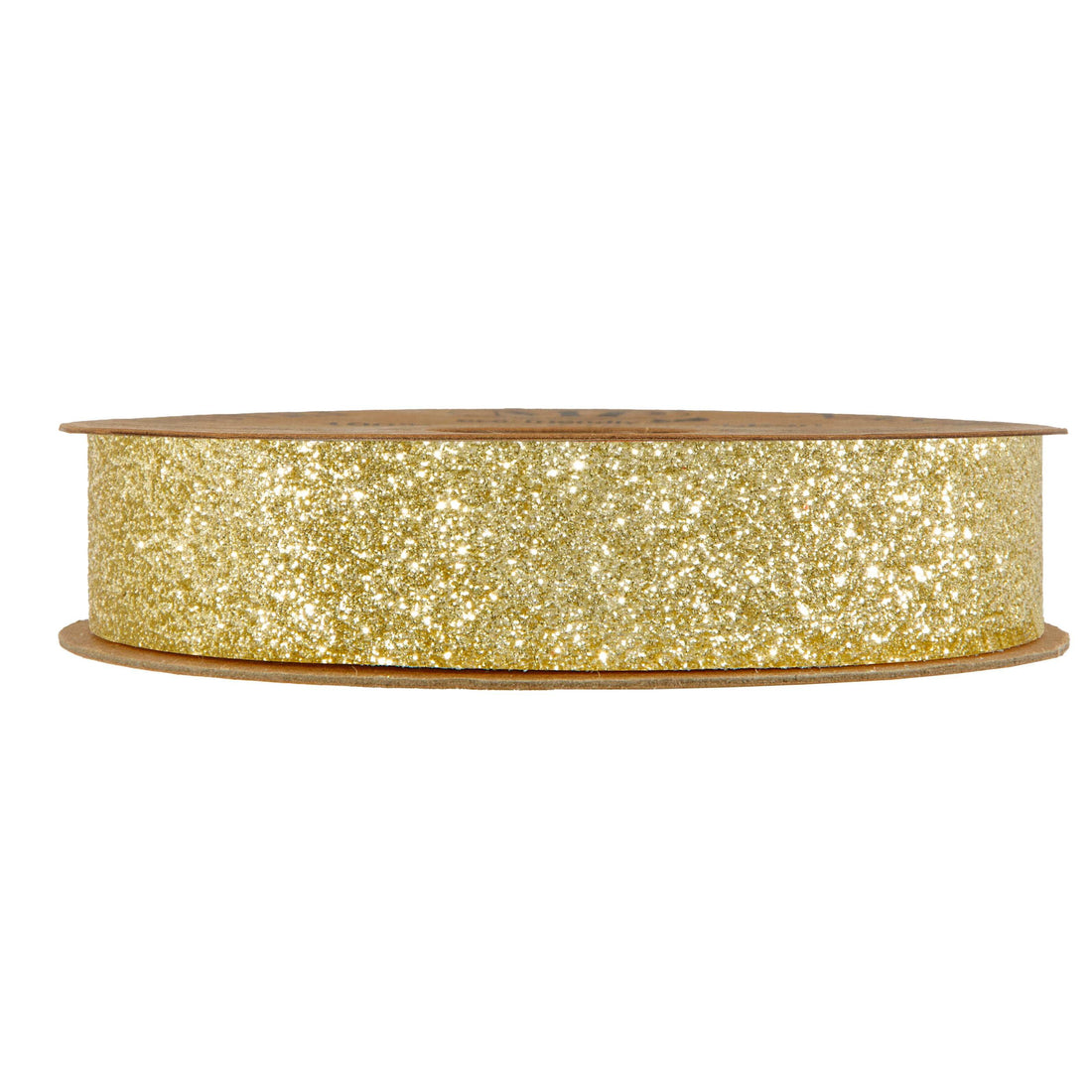 Piovaccari Nastro Desirée Gold Oro 25 mm x 10 m – Nastro Decorativo Natalizio per Albero di Natale, Fiocchi e Confezioni Regalo