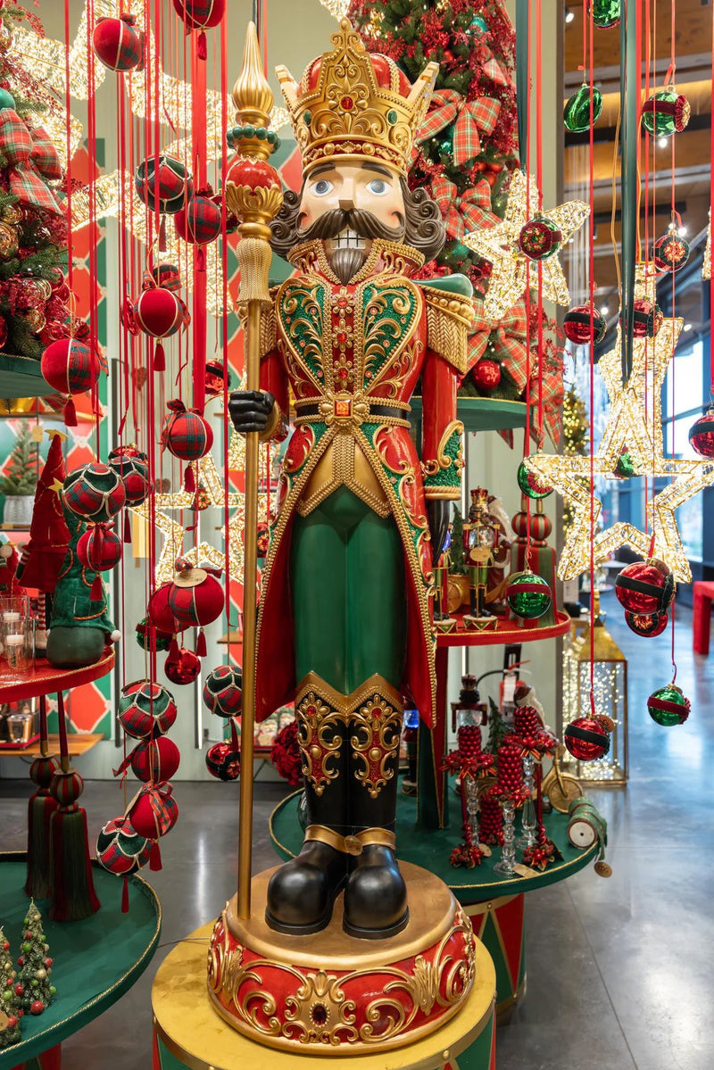 EDG Enzo De Gasperi Decoro Natale Soldatino Imperial Gigante H 245 Cm D 70 Cm  Musica + Led PEZZO DA ESPOSIZIONE, RITIRO SOLO IN SEDE