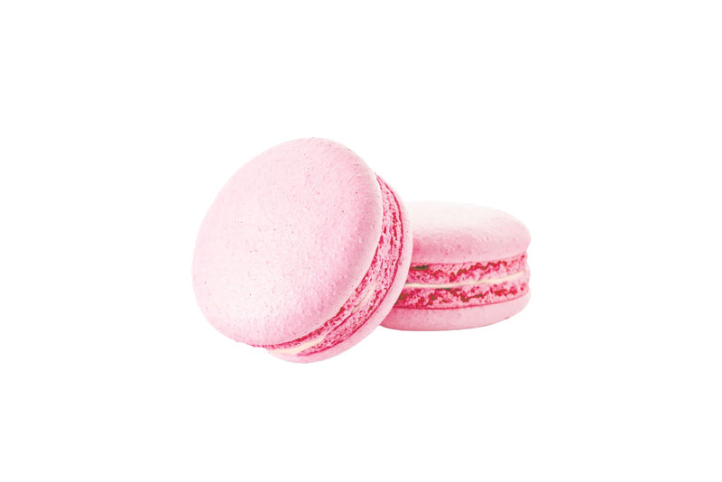 Maxtris Macarons Yogurt Rosa 70 g 5 Pezzi – Dolcetti Macarons al Gusto Yogurt per Feste, Confettate e Idee Regalo