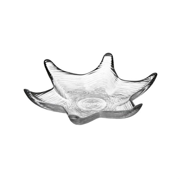 a l e import a l e import piatto stella vetro h 45 mm d 180 mm trasparente ean 8631524792199