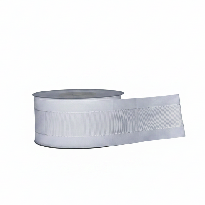 Nastro raso bianco gros grain premium per bomboniere e confezioni. Arpimex Nastro Supreme, 40 mm × 20 mt ean 8018318257001