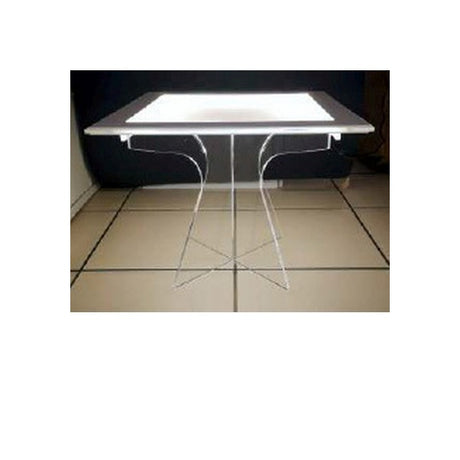 bigiemme bigiemme alzata plexiglass trasparente per top led 48x48 cm h 20 cm