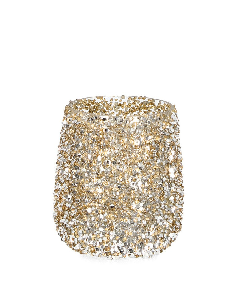 bizzotto bizzotto portacandela di natale d 10 cm h 12 cm vetro brillant oro ean 8051836698642