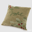 edg enzo de gasperi edg enzo de gasperi joyful cuscino quadrato natalizio 45 x 45 cm verde salvia ean 8059824549488