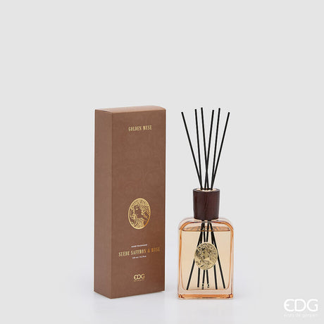 edg enzo de gasperi edg enzo de gasperi profumatore ambiente bottiglia diva 330 ml zafferano rosa patchouli diffusore fragranza design elegante ean 8059824655936