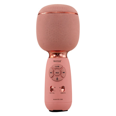 larcolaio larcolaio microfono cassa bluetooth rosa