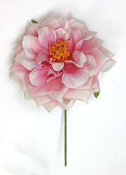 Linea Due Elle Rosa Spray D 11 Cm con Gambo Rosa 6 Pz