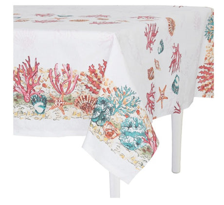 preziosa home preziosa home tovaglia loneta 140 x 240 cm stampata corallo ass cotone 1 pz ean 8050264164699