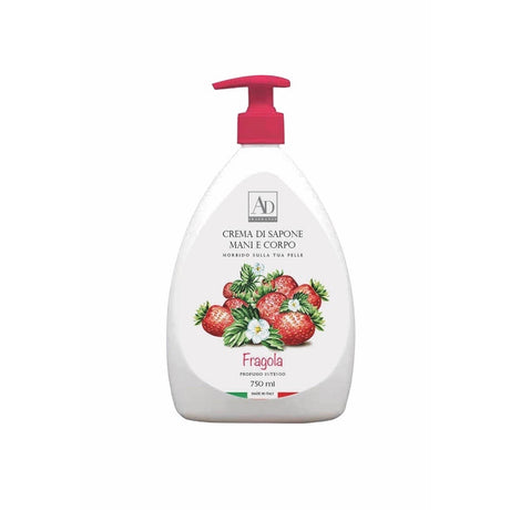 regalo italiano regalo italiano crema di sapone 750 ml fragola ean 8021785826892
