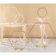 Vimin Box Struttura Esagon da Tavola D 100 Cm Oro