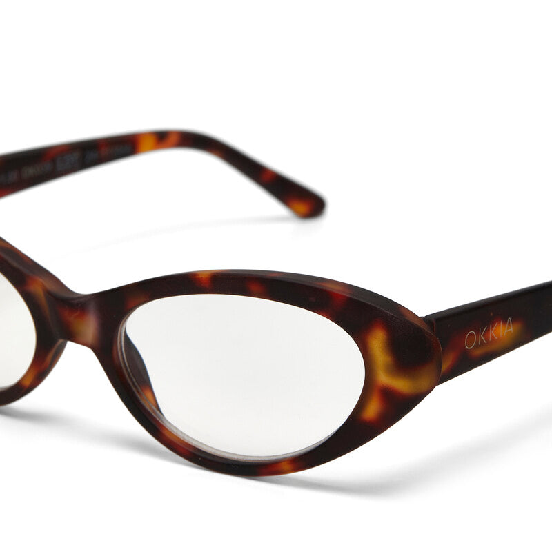 okkia okkia occhiale da lettura mod lina cat eye classic havana diottrie 1 50 ean 8055773199965