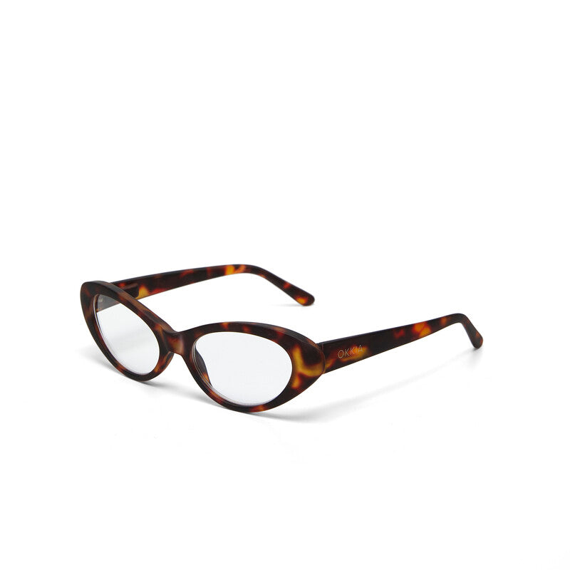 okkia okkia occhiale da lettura mod lina cat eye classic havana diottrie 1 50 ean 8055773199965