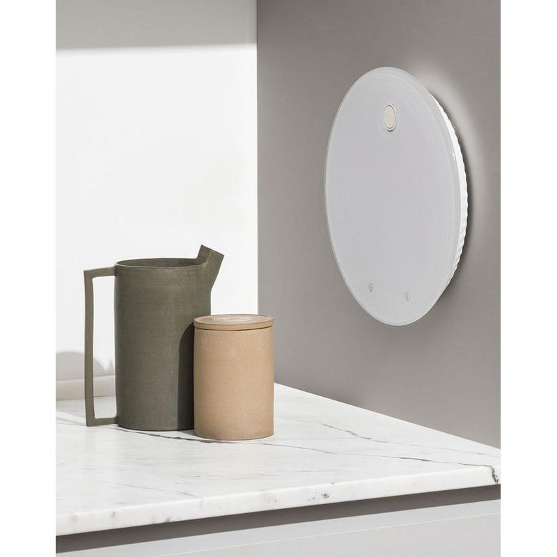 Alessi Plissè MDL16 W Bilancia da cucina digitale Bianco