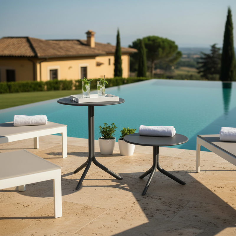 Nardi Spritz antracite poolside villa